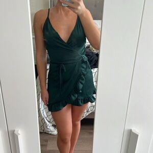 Green Princess Polly dress size 6